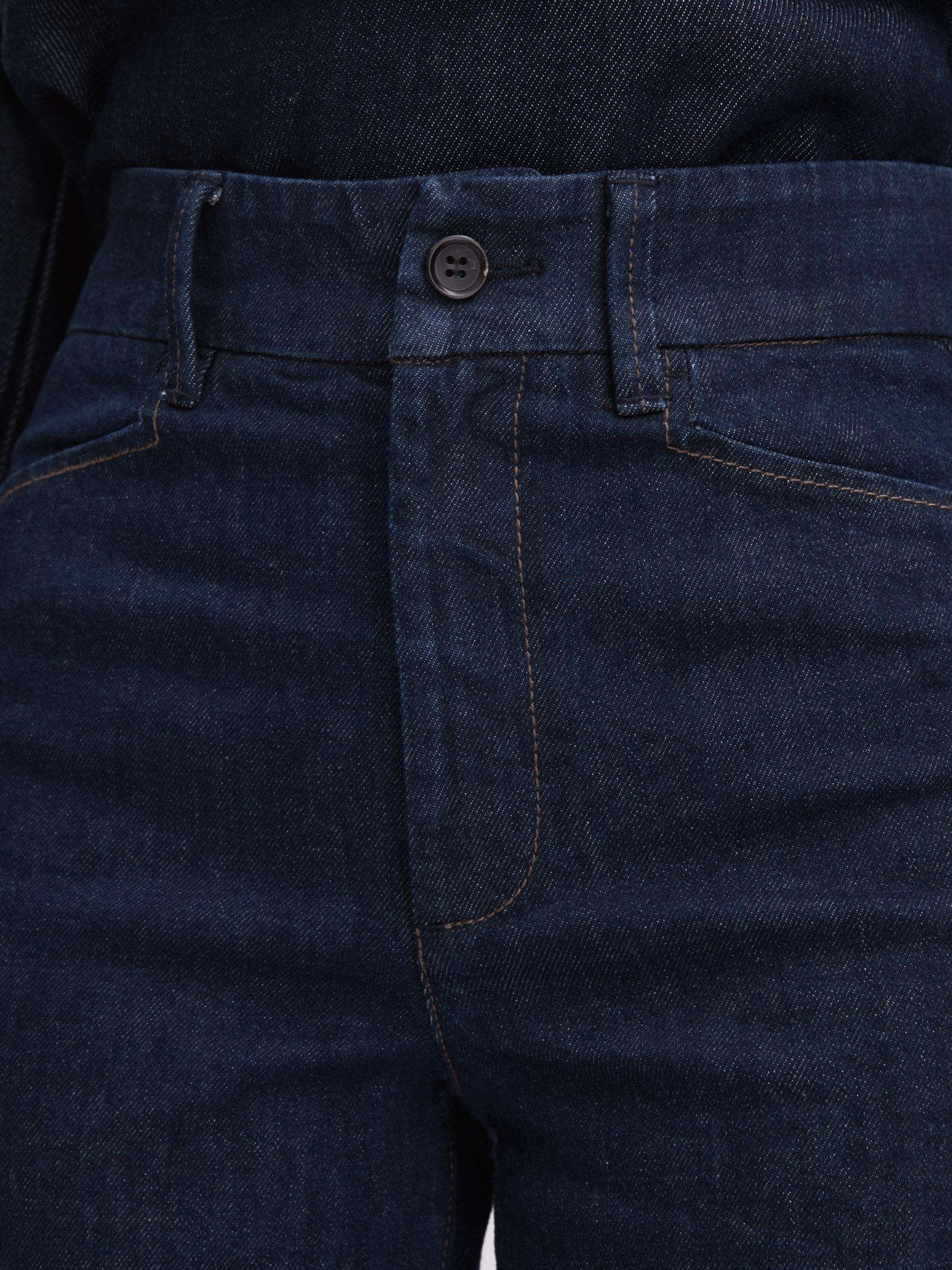 Paige High Rise Wide Leg Jeans in Edinburgh Dark Blue Product Image