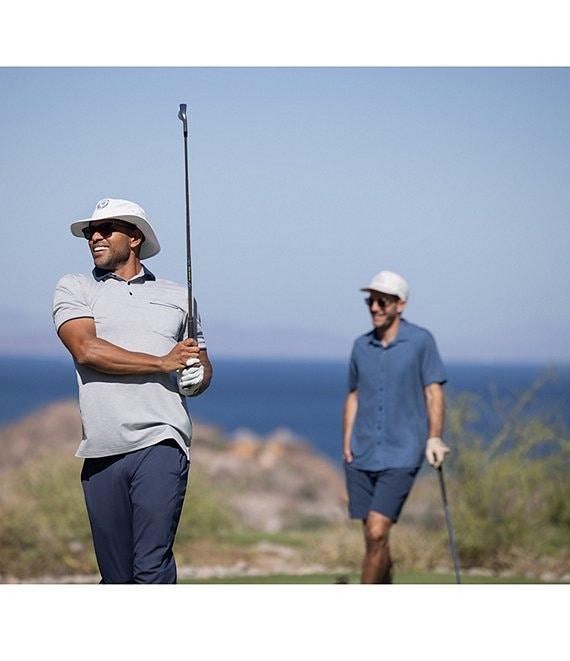 TravisMathew Call It Off Sleeve Polo Shirt Product Image