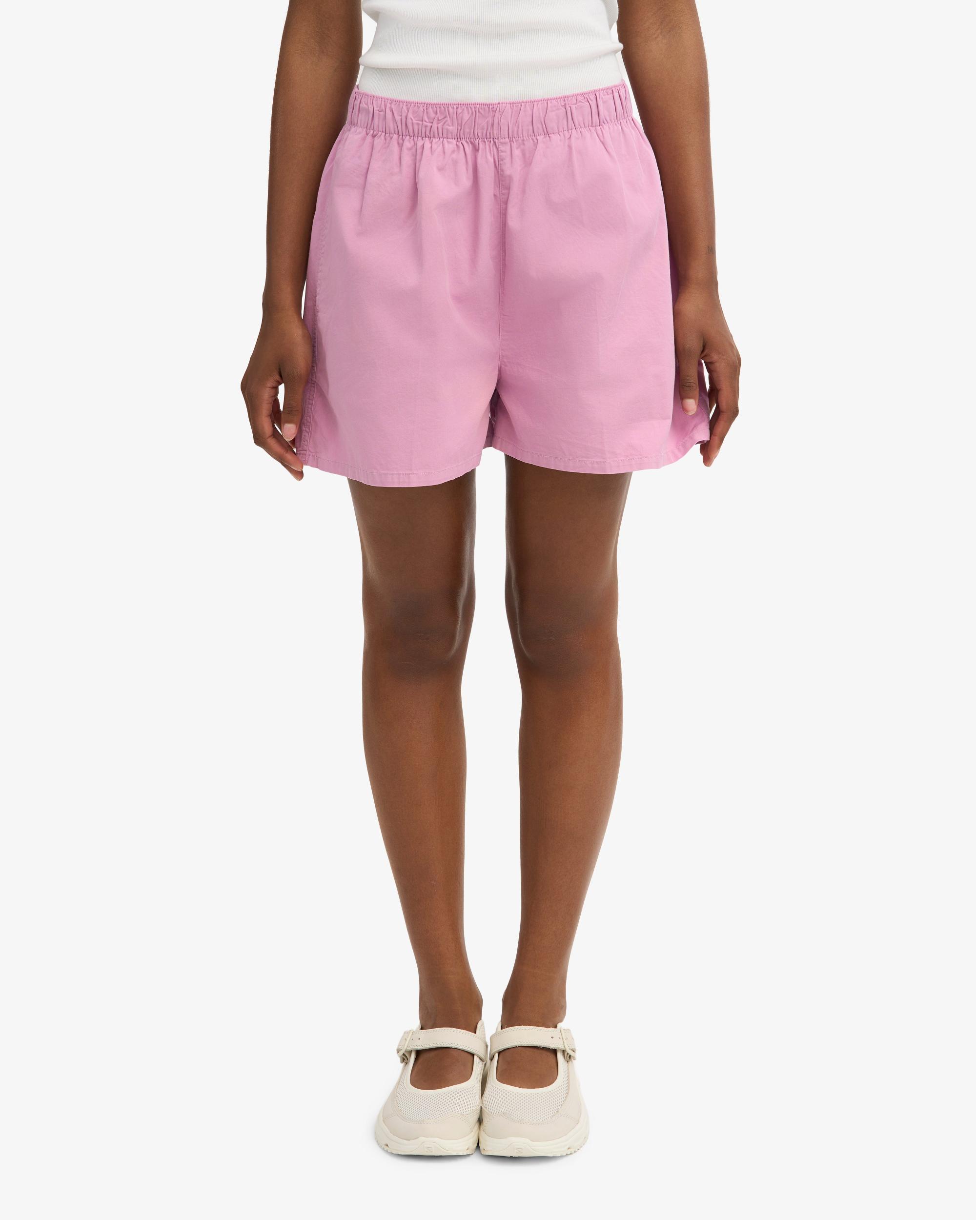 Women Organic Twill Shorts - Cherry Blossom Product Image