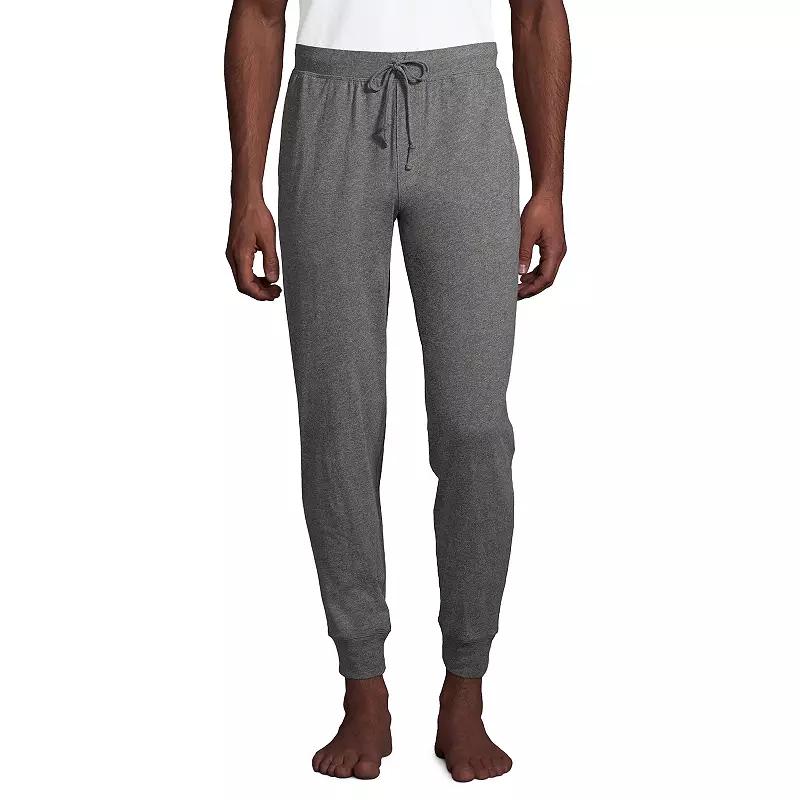 Men's Lands' End Knit Jersey Joggers,  Product Image