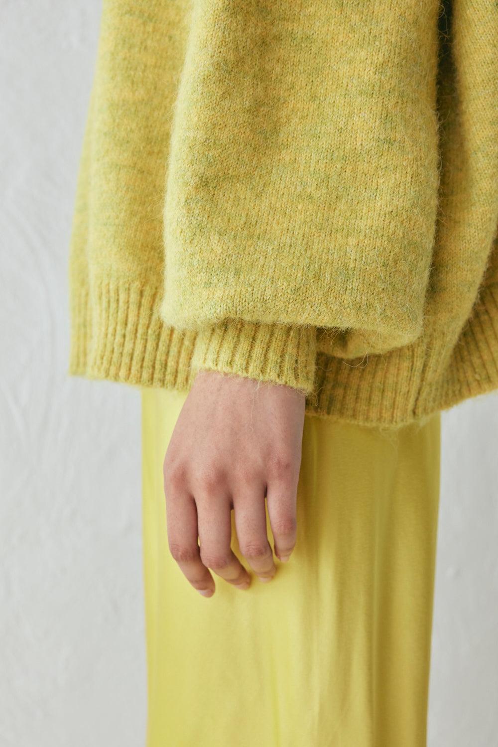 Yumi Knit Jumper Citrus Marle Product Image
