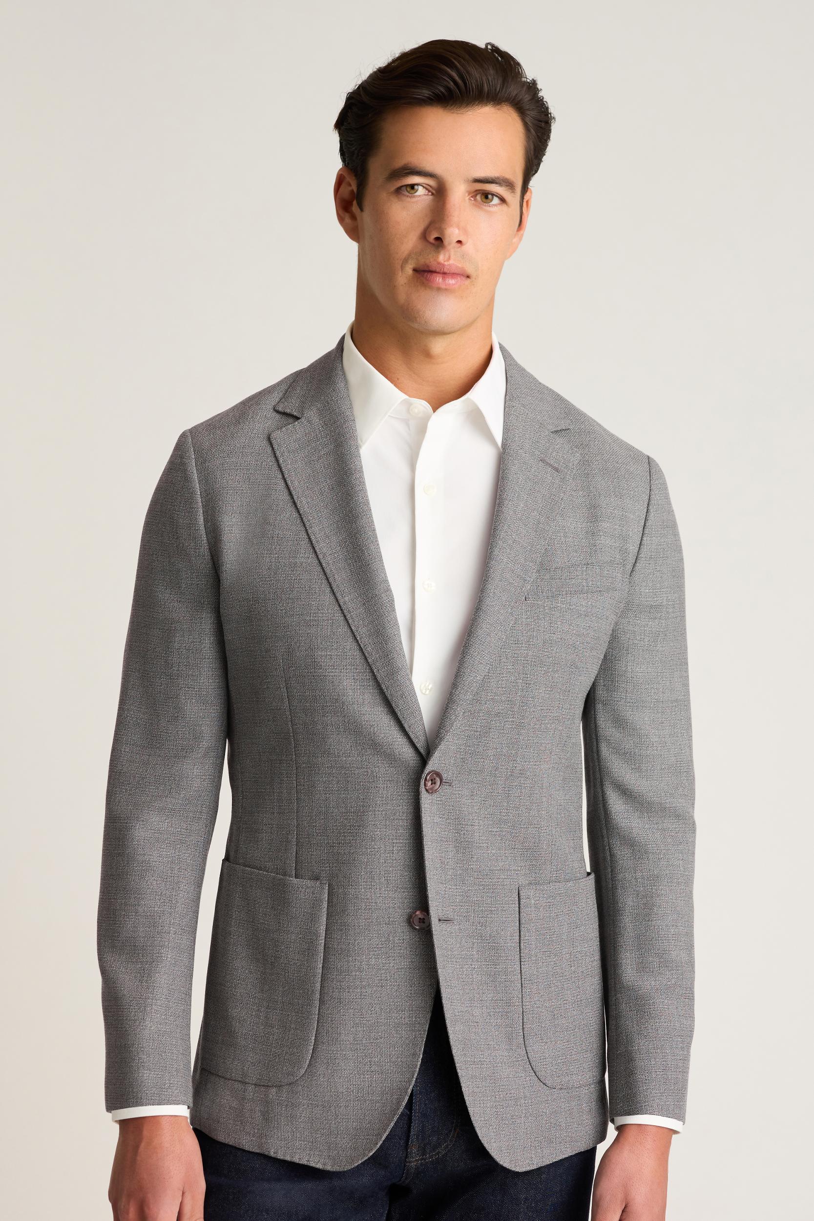 Jetsetter Unconstructed Italian Wool Blazer Product Image