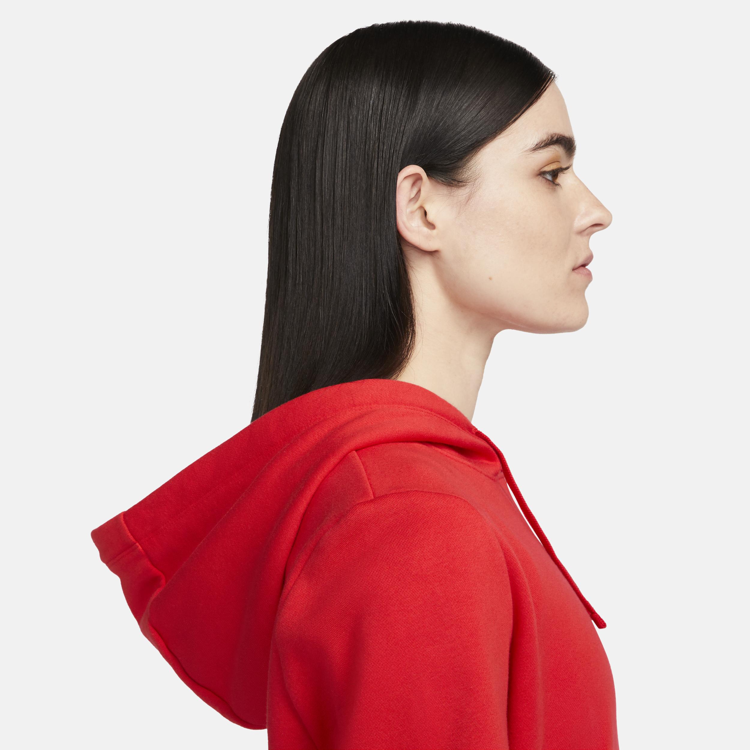 Womens Nike Sportswear Club Fleece Pullover Hoodie | DQ5793-657 Product Image