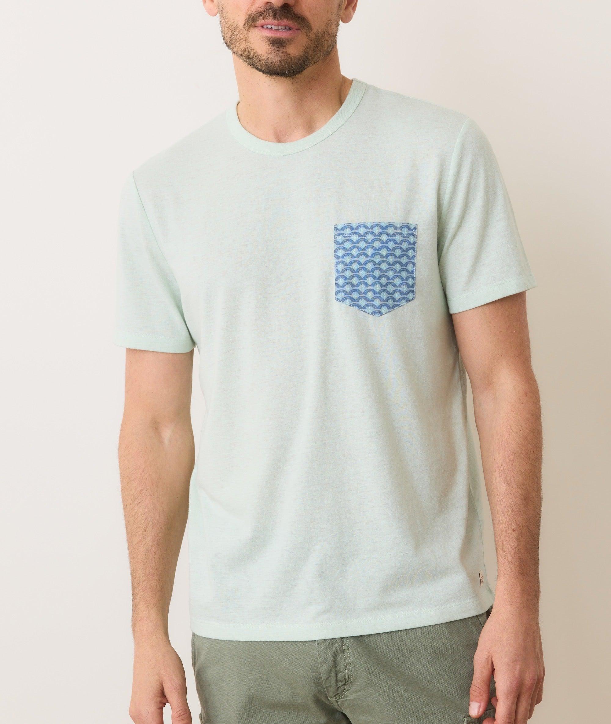Signature Printed Pocket Tee Product Image