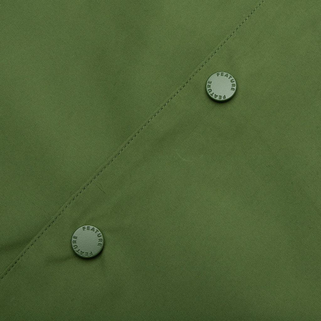 Judd Nylon Shirt - Olive Male Product Image