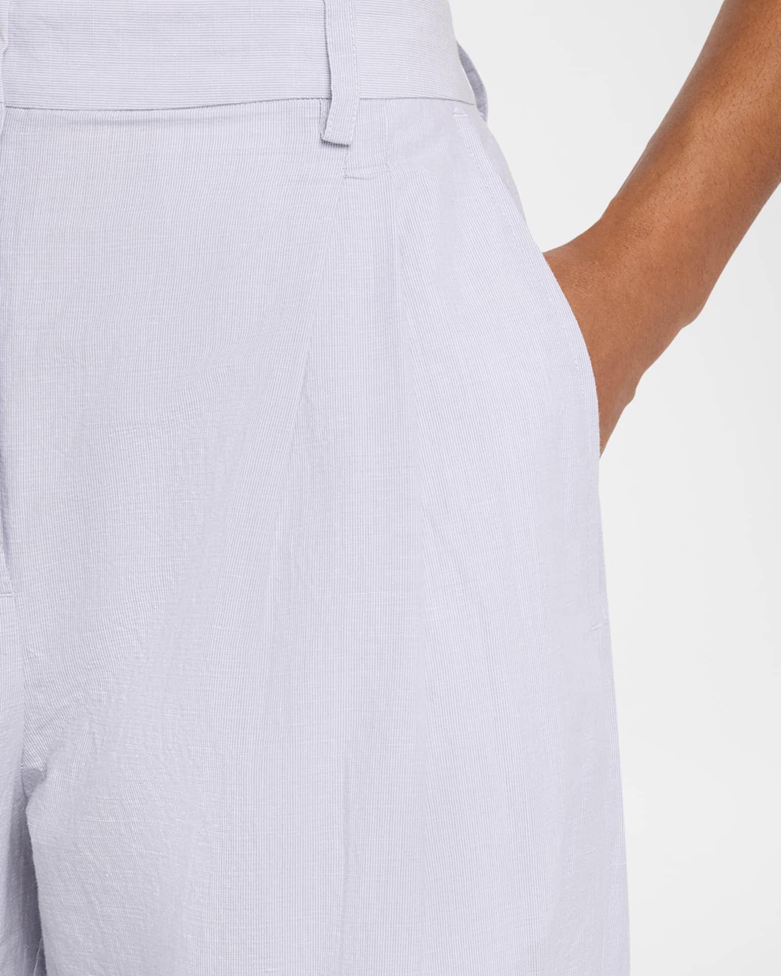 Eleanor High-Rise Linen Pants Product Image