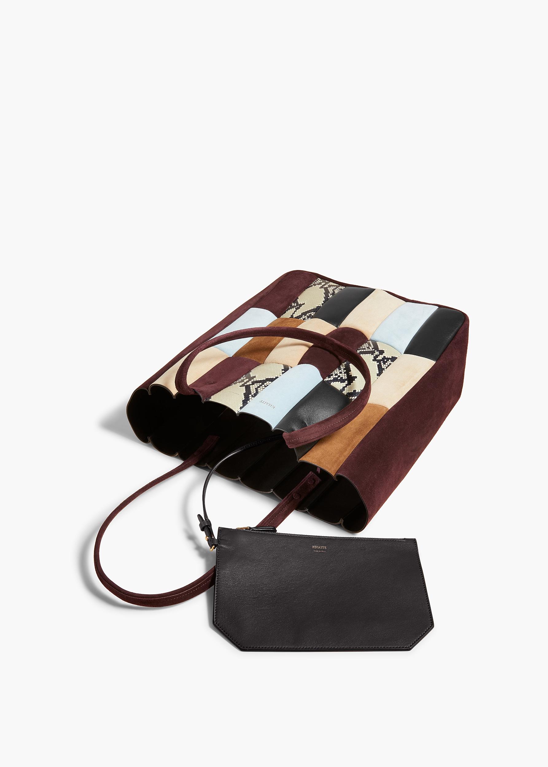 Zoe Tote in Rouge Noir Multi Leather Product Image