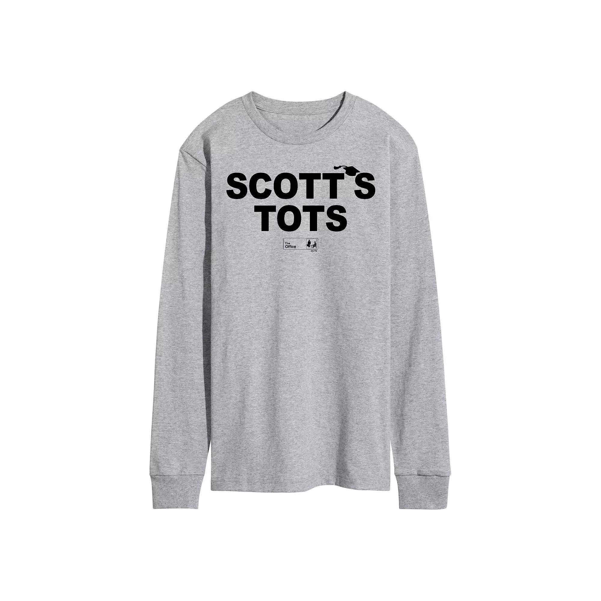 Men's The Office Scott's Tots Long Sleeve Tee,  Product Image