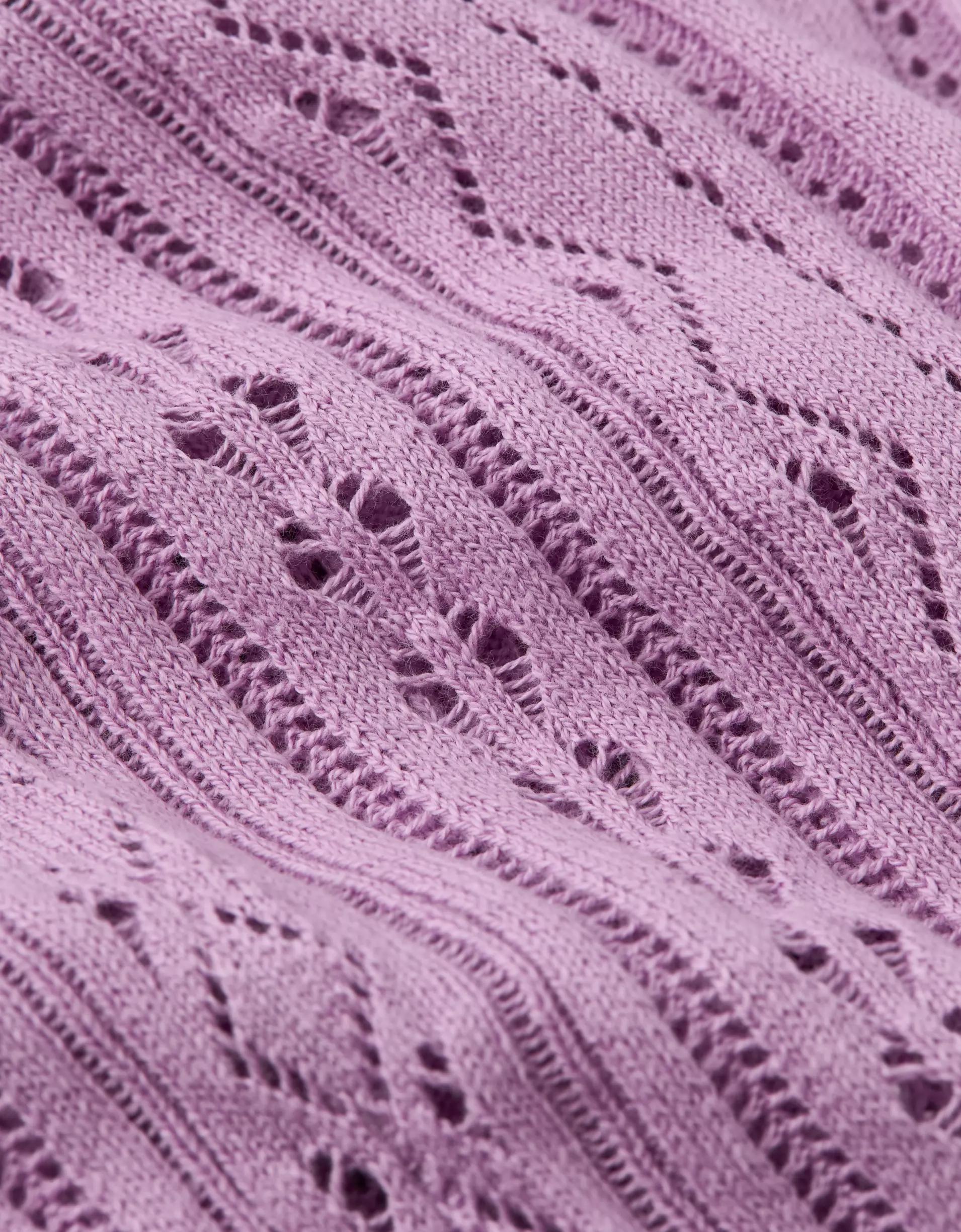 AE Henley Pointelle Sweater T-Shirt Product Image