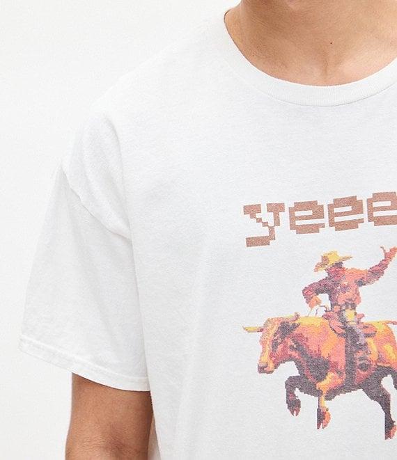 BDG Urban Outfitters Cowboy Print Short Sleeve Graphic T-Shirt Product Image