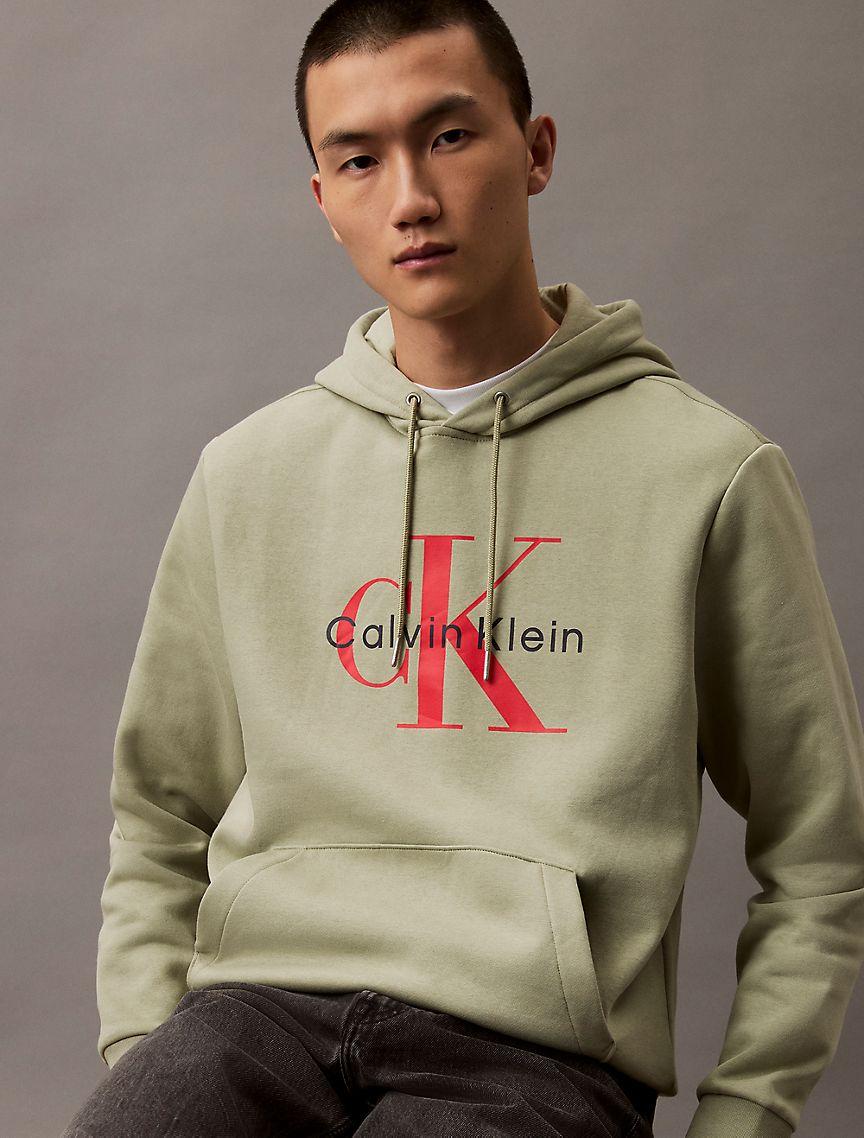 Monogram Logo Fleece Hoodie Product Image