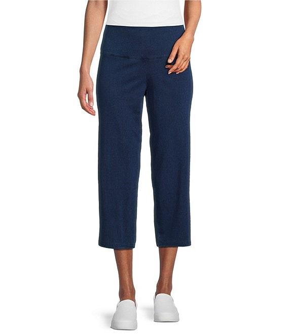 Intro Teri Love the Fit Knit Straight Leg Tummy Control Capri Leggings Product Image