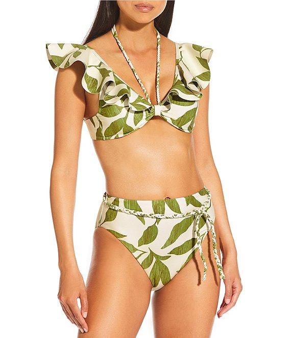 Antonio Melani x M.G. Style Sorrento Belted High Waisted Swim Bottom Product Image