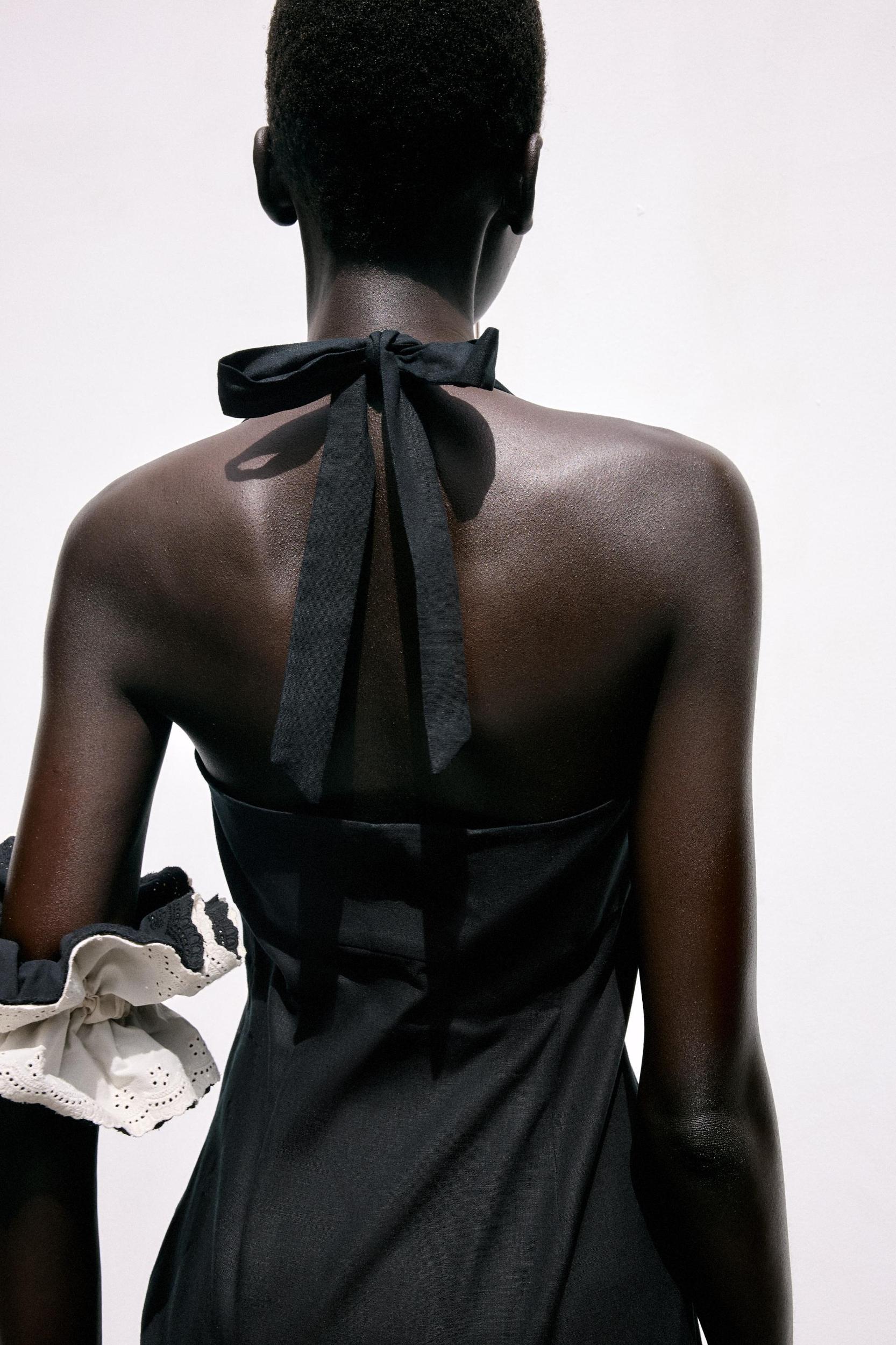 MINI DRESS WITH BUBBLE HEM Product Image