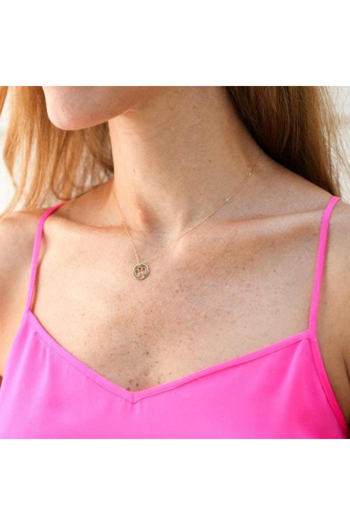 16" Guardian Angel Charm Necklace Product Image