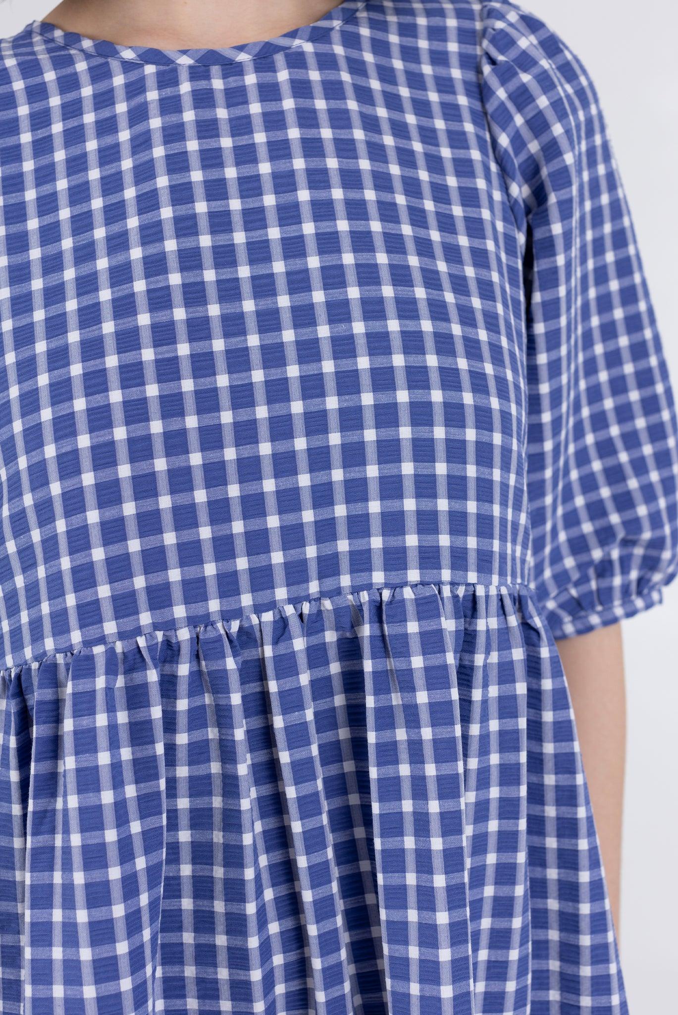 Rosemary Dress - Weekend Plaid Product Image