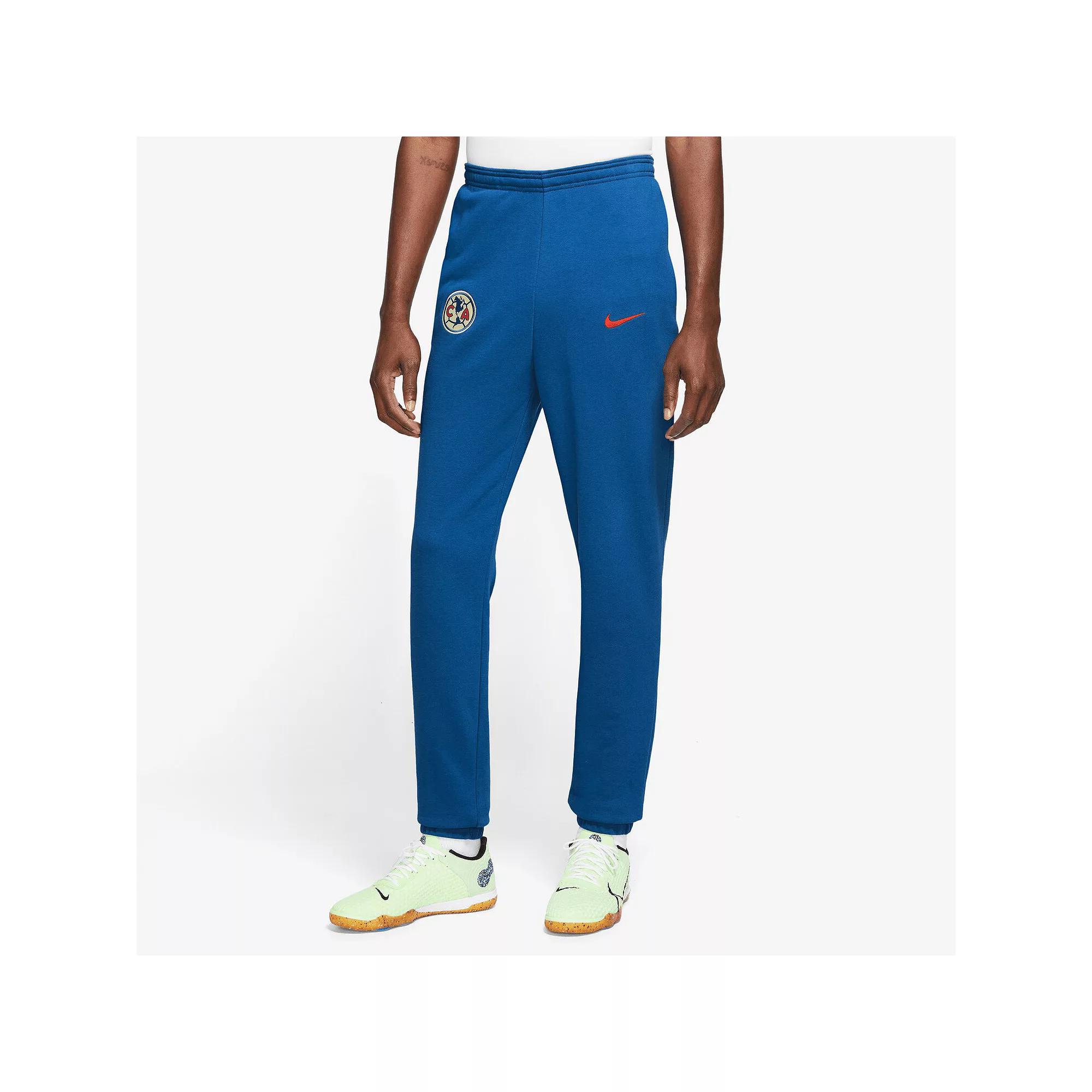 Men's Nike  Blue Club America Fleece Pants, Size: Small, Caf Blue Product Image