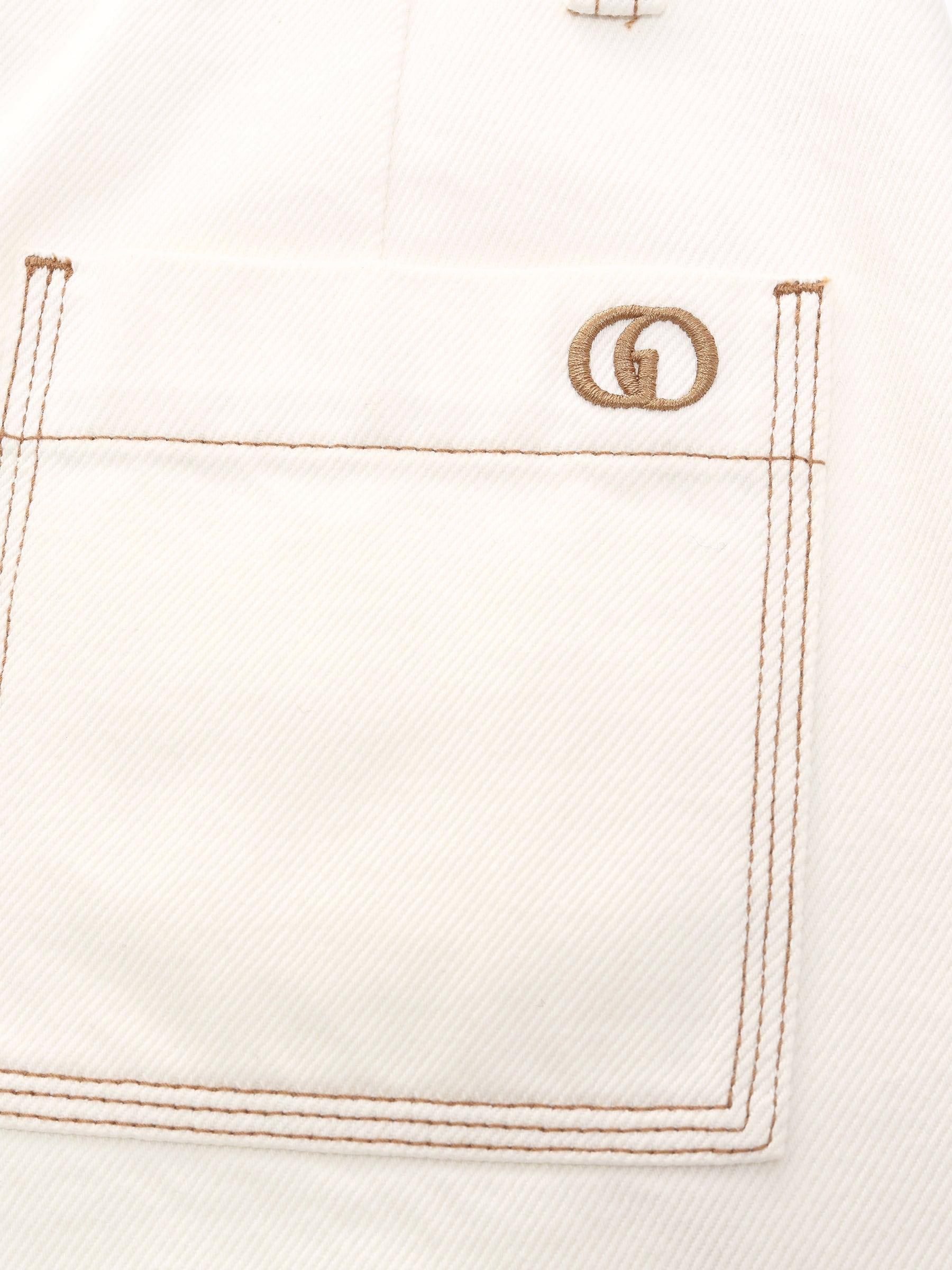 100% Cotton Denim Women Slim Fit Shorts With Belt Product Image