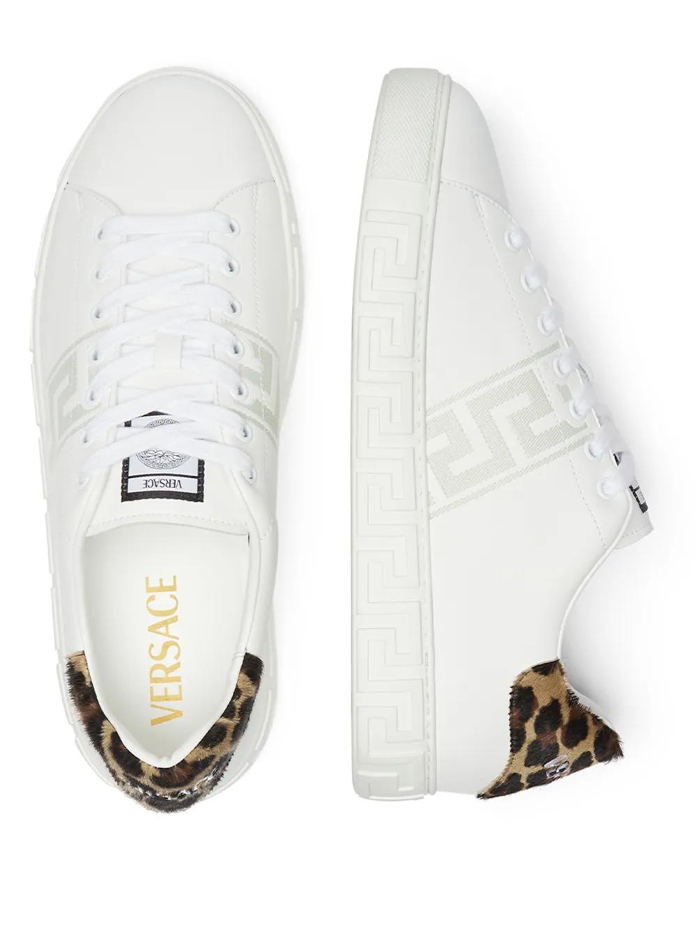 Greca pony-effect sneakers Product Image