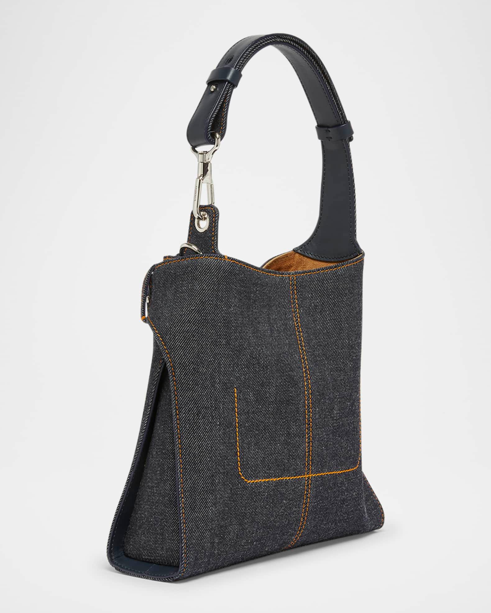 Day Mini Hobo Bag in Denim Product Image