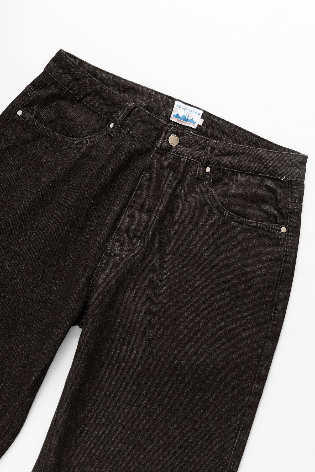 Power Goods - 90's Jeans - Washed Black Product Image