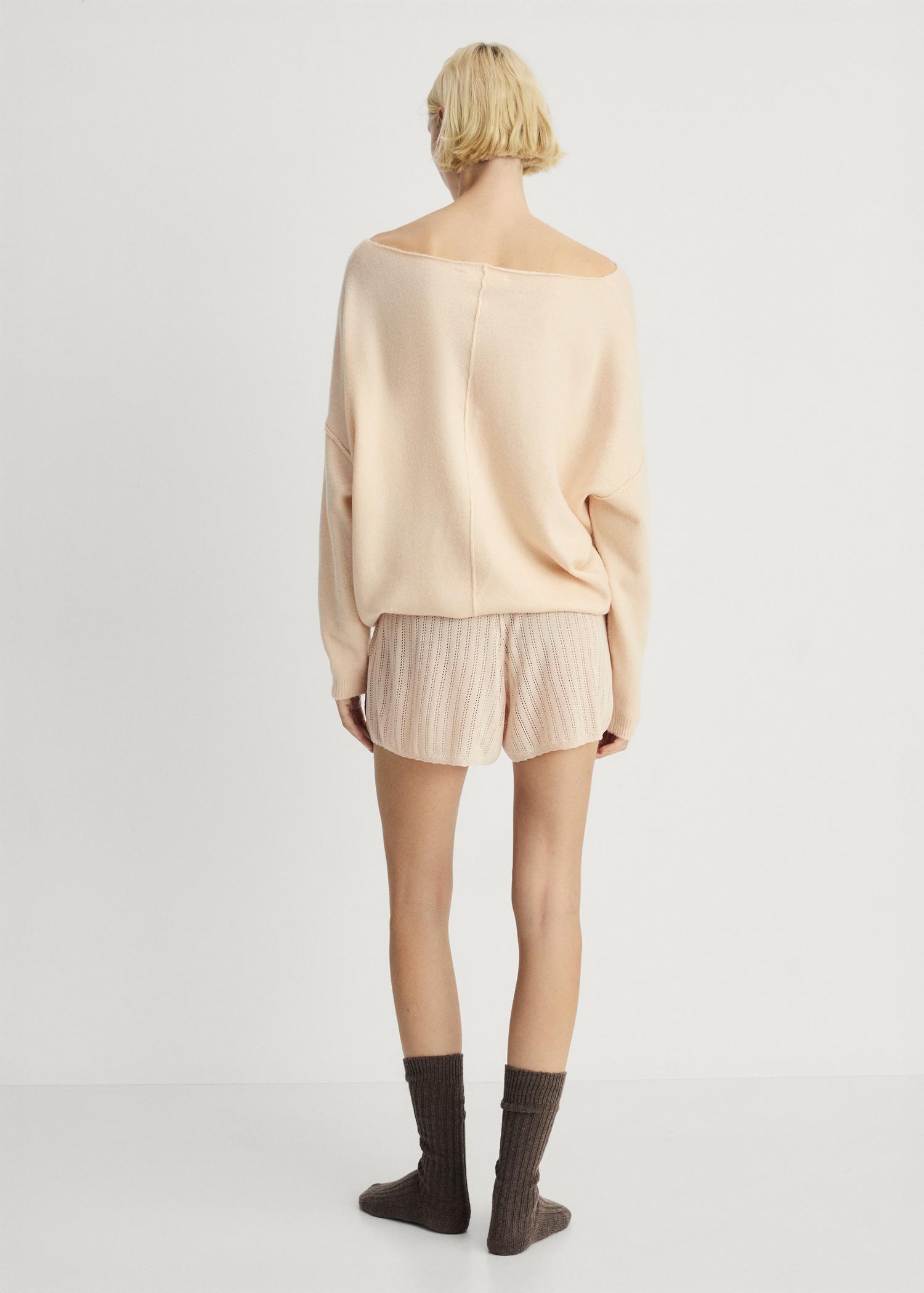 Oversize knit sweater - Women | MANGO USA Product Image