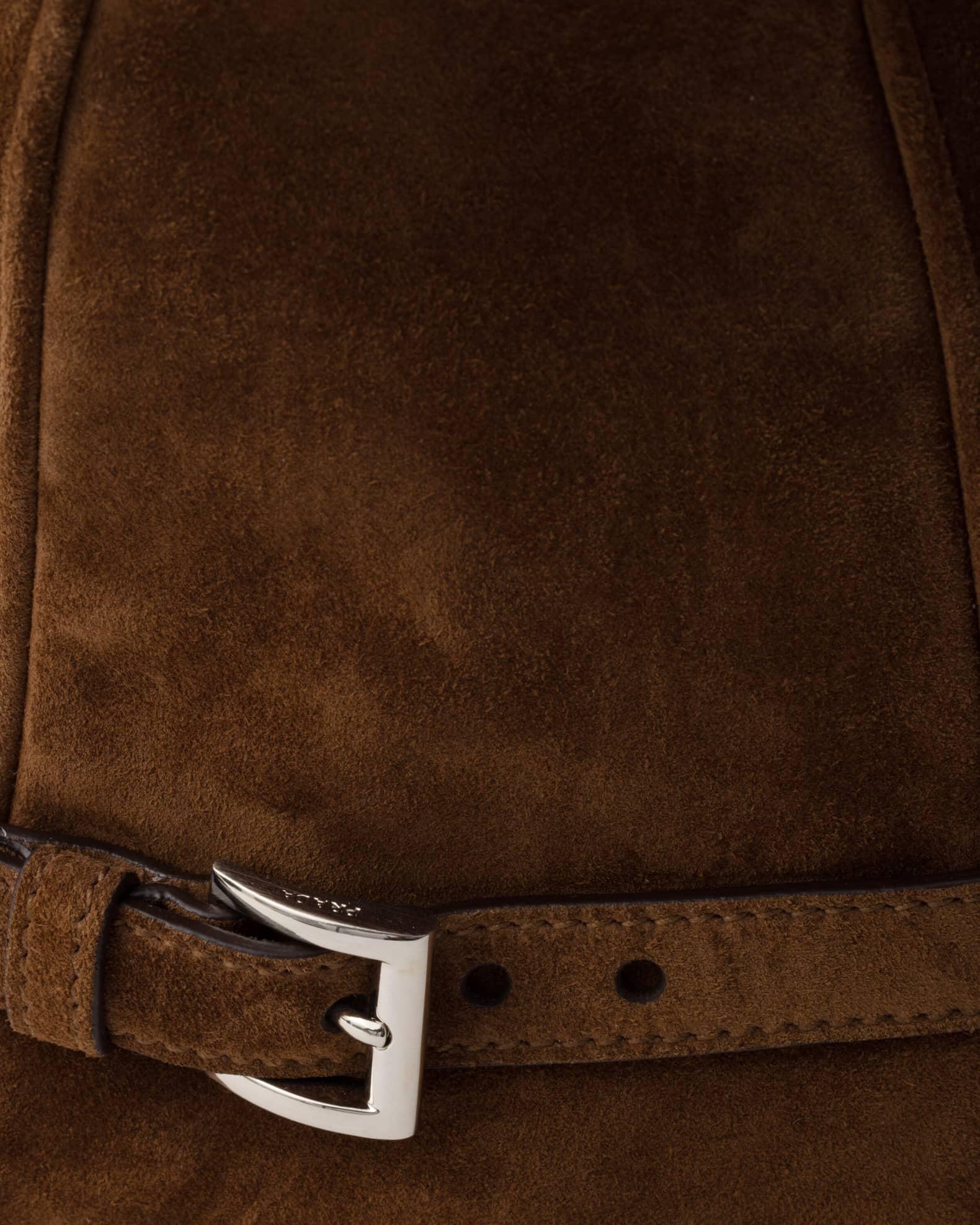 Men's Suede Shoulder Bag Product Image