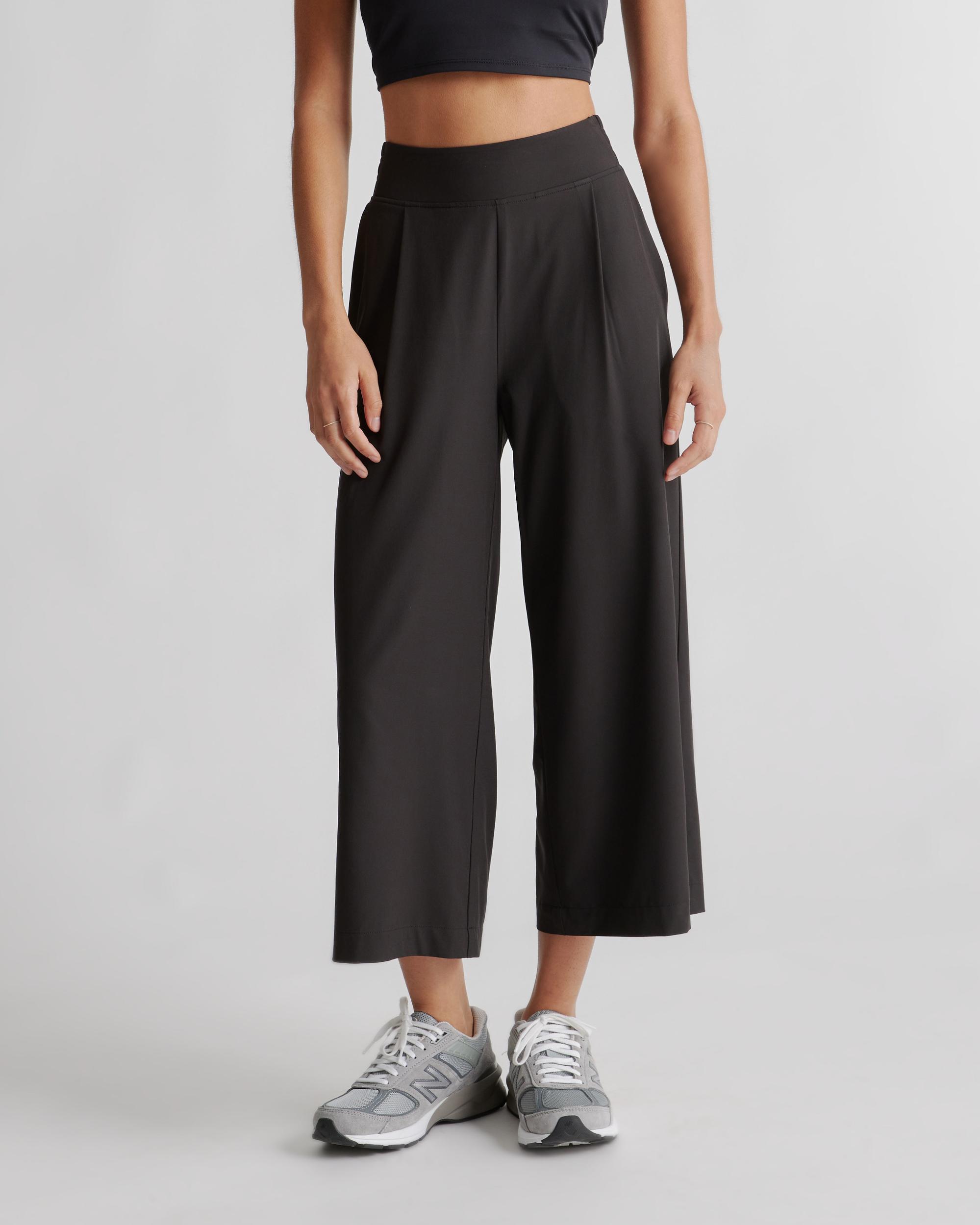 Quince | Women's Performance Tech Wide Leg Pants Size XL, Recycled Polyester Product Image