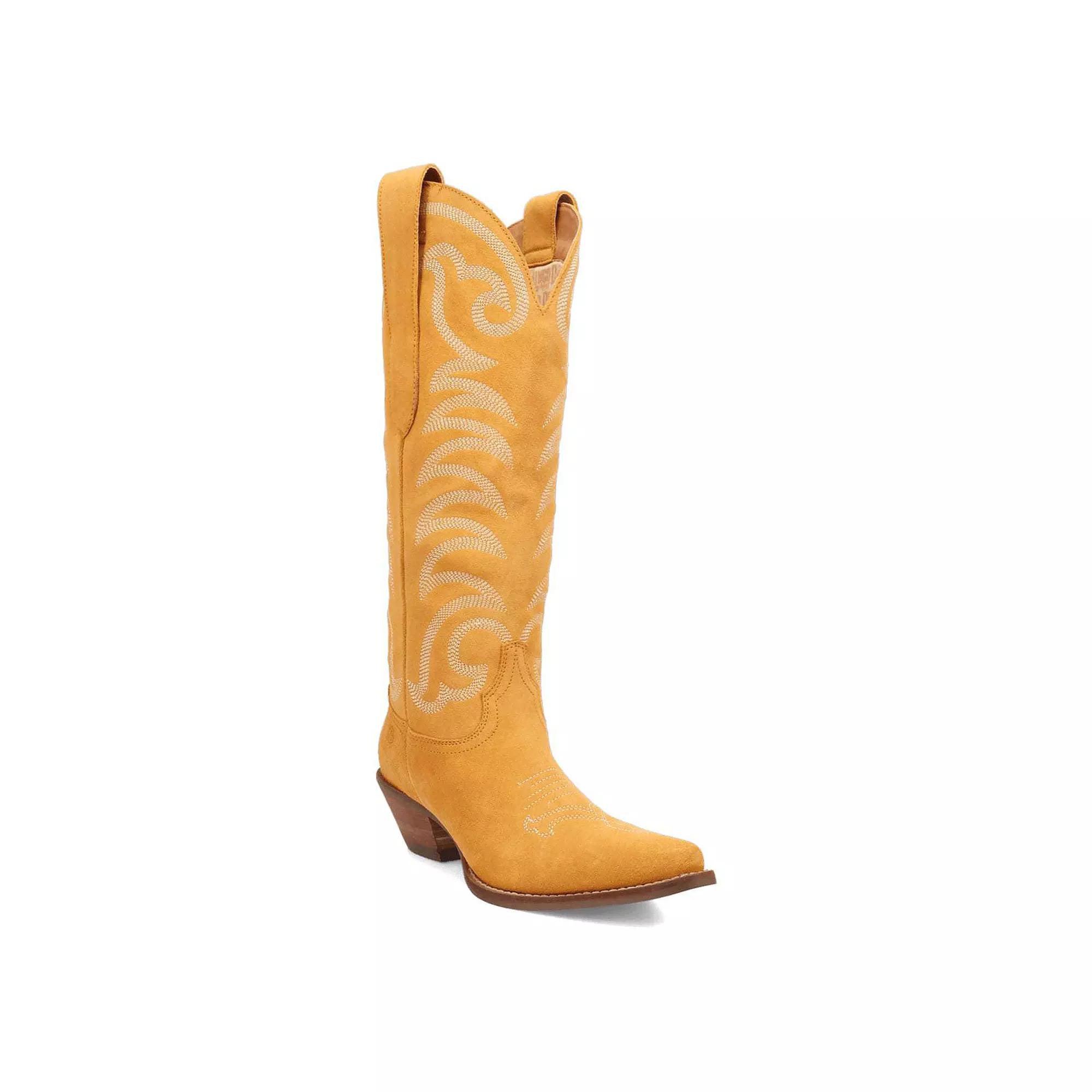 Dingo Movin' On Women's Suede Knee-High Western Boots,  Product Image