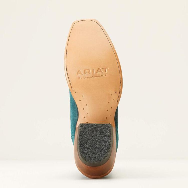 SALE Ariat® Ladies' Deep Teal Roughout Memphis Boots Product Image