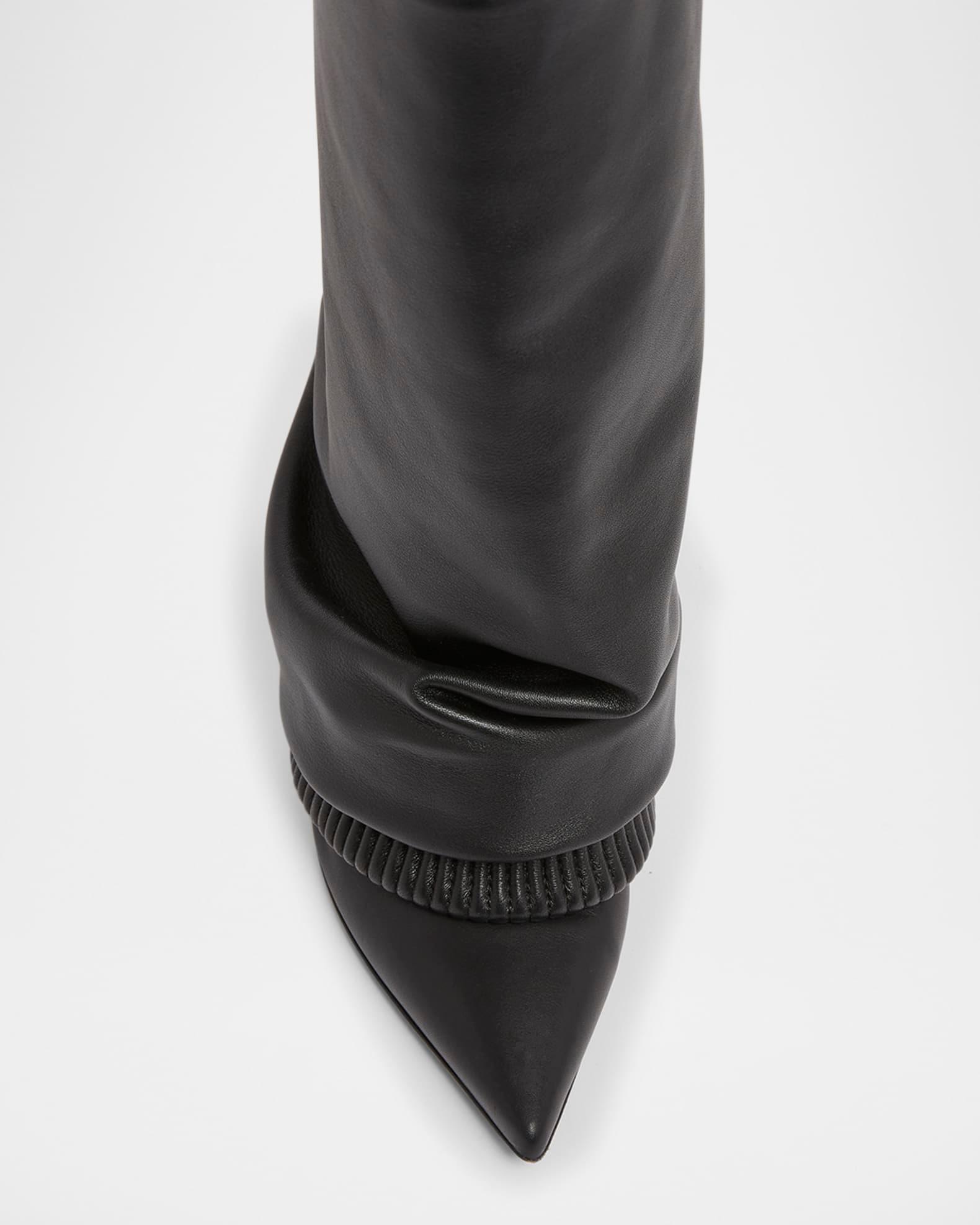 Calfskin Foldover Boots Product Image