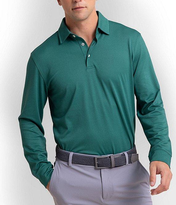 Southern Tide Performance Stretch Belfair Long Sleeve Polo Shirt Product Image