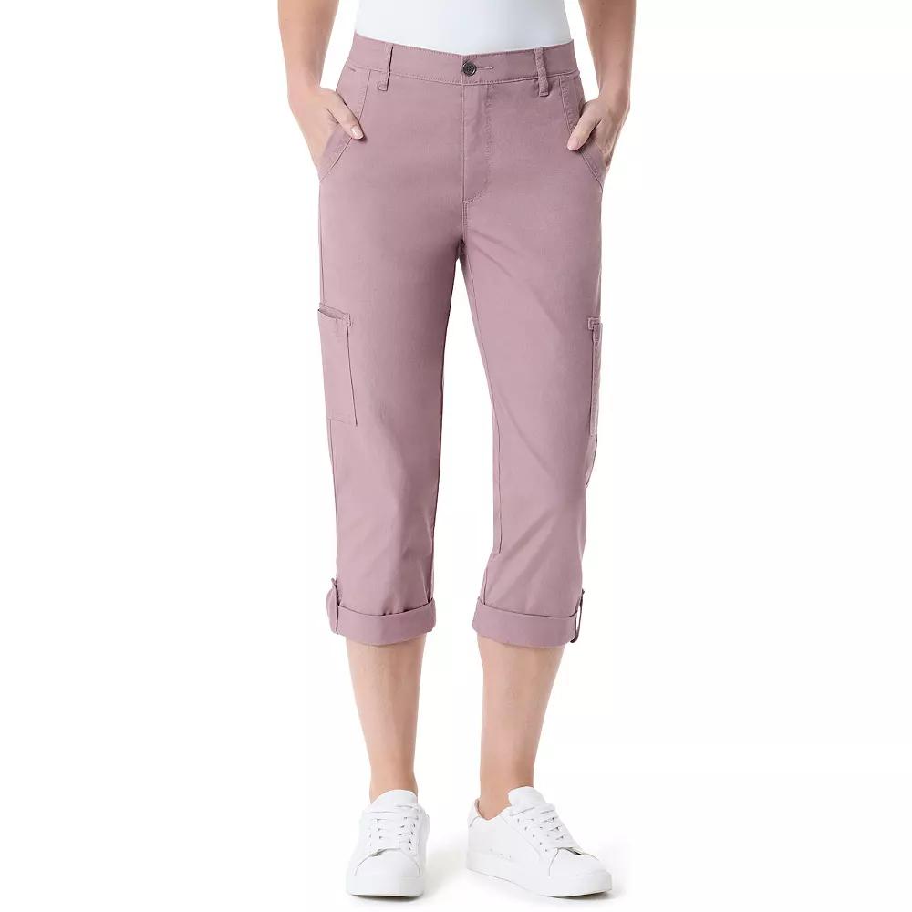 Women's Gloria Vanderbilt Cargo Capris, Size: 12, Moroccan Spice Product Image