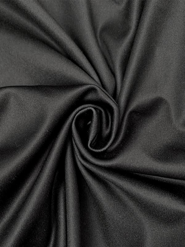 A-Line High Waisted Contrast Color Hollow Round-Neck Maxi Dresses Product Image