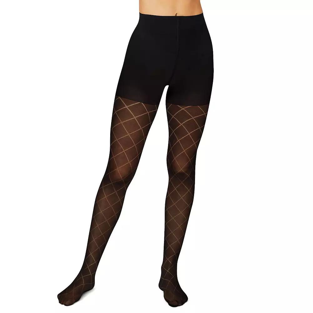 Women's Hanes® Diamond Outline Control Top Tights HG0017,  Product Image