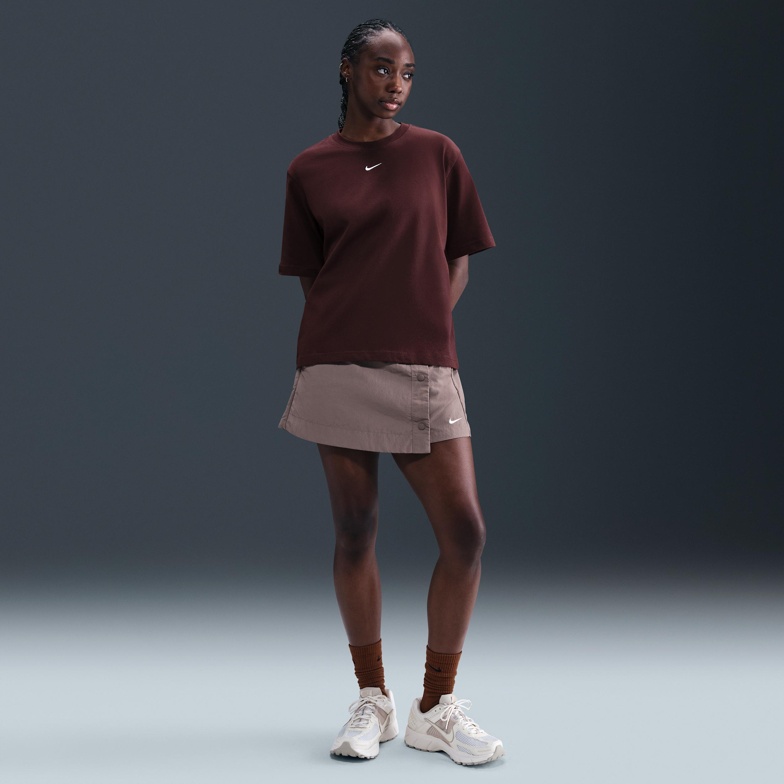 Women's Nike Sportswear Essential Boxy T-Shirt Product Image