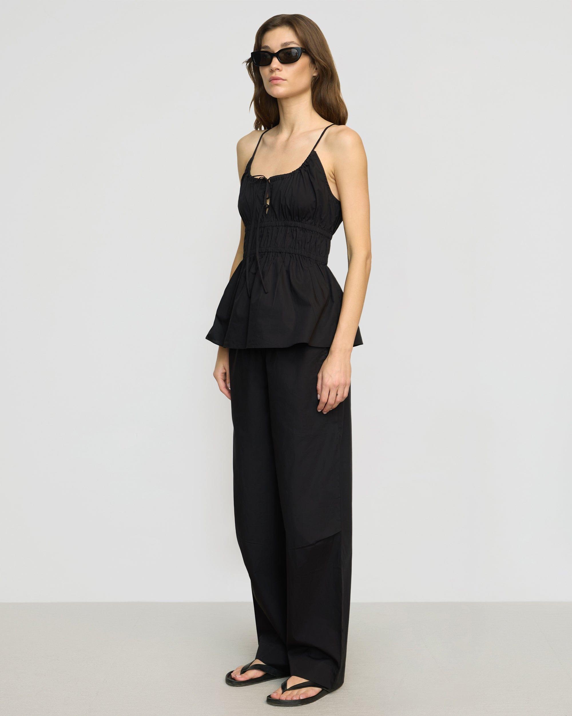 Jamila Organic Cotton Ruched Cami Product Image