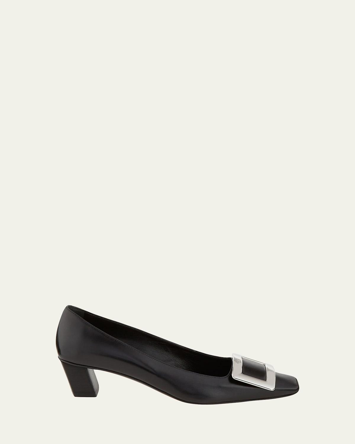 Womens Belle Vivier 45MM Leather Pumps Product Image