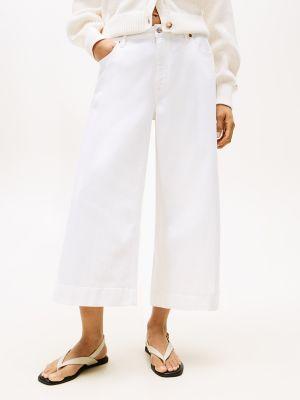 High-Rise Wide-Leg Cropped Jean Product Image
