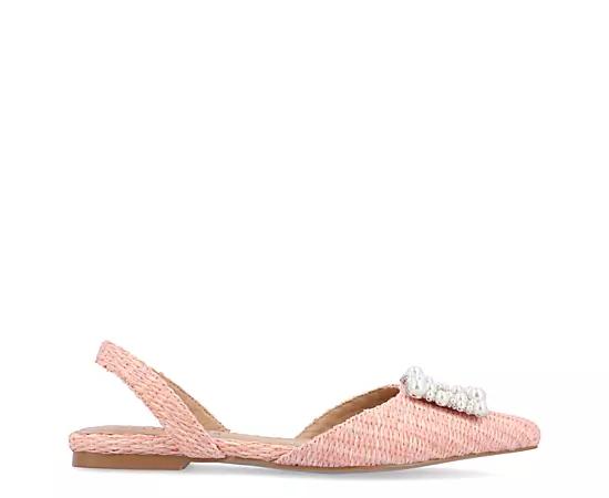 Journee Collection Womens Hannae Wideflat Product Image