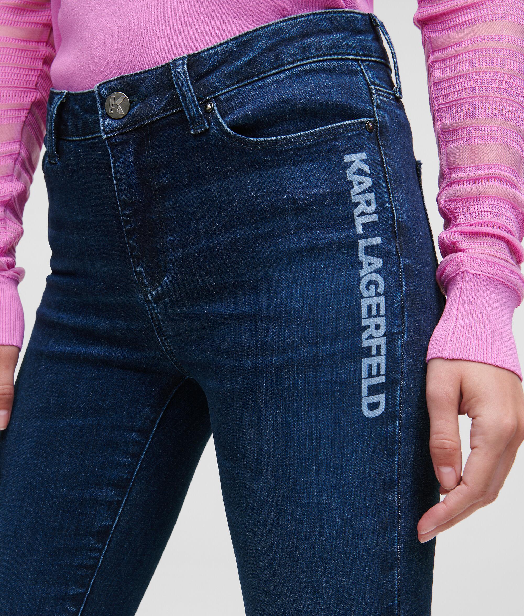 LOGO BLUE SKINNY JEANS Product Image