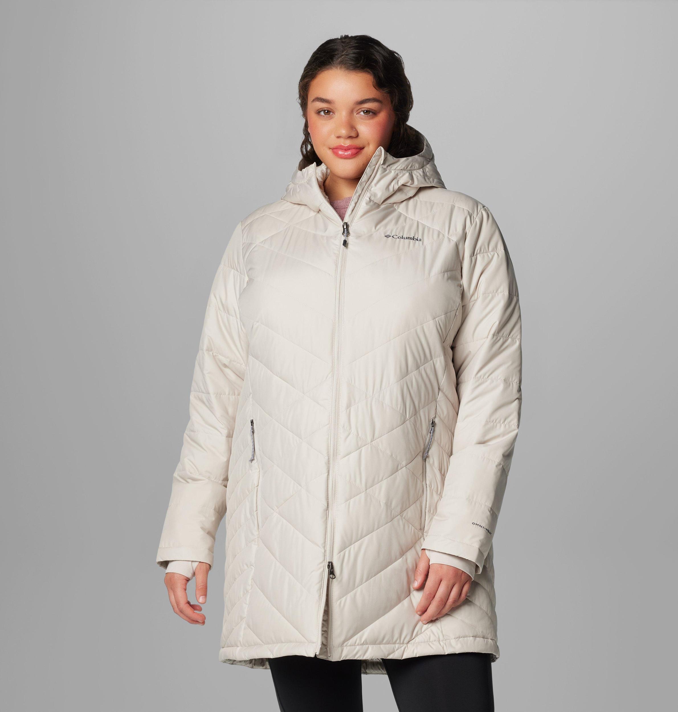 Columbia Womens Heavenly Long Hooded Jacket - Plus Size- Product Image