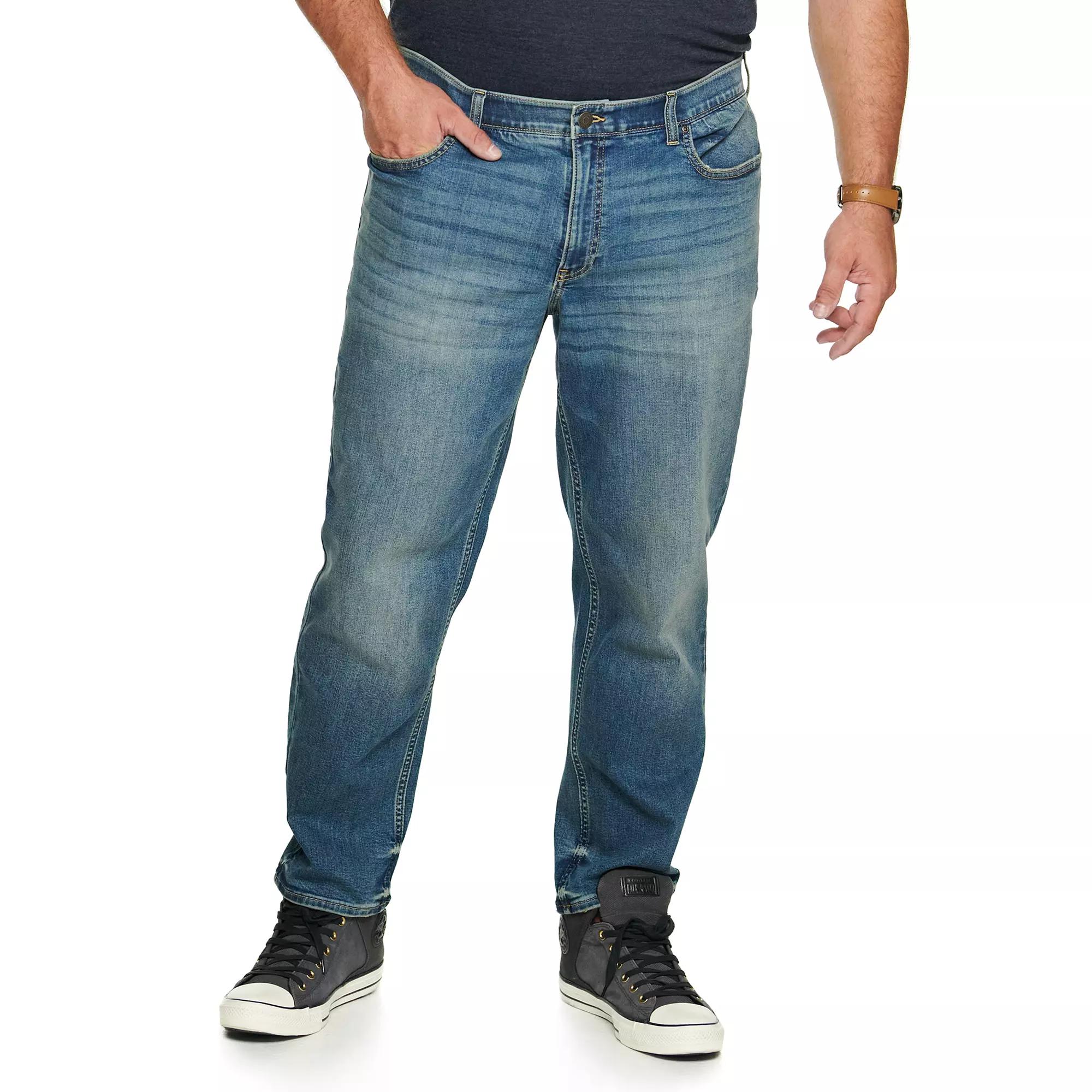 Big & Tall Sonoma Goods For Life® Straight-Leg Flexwear Jeans, Men's,  Product Image