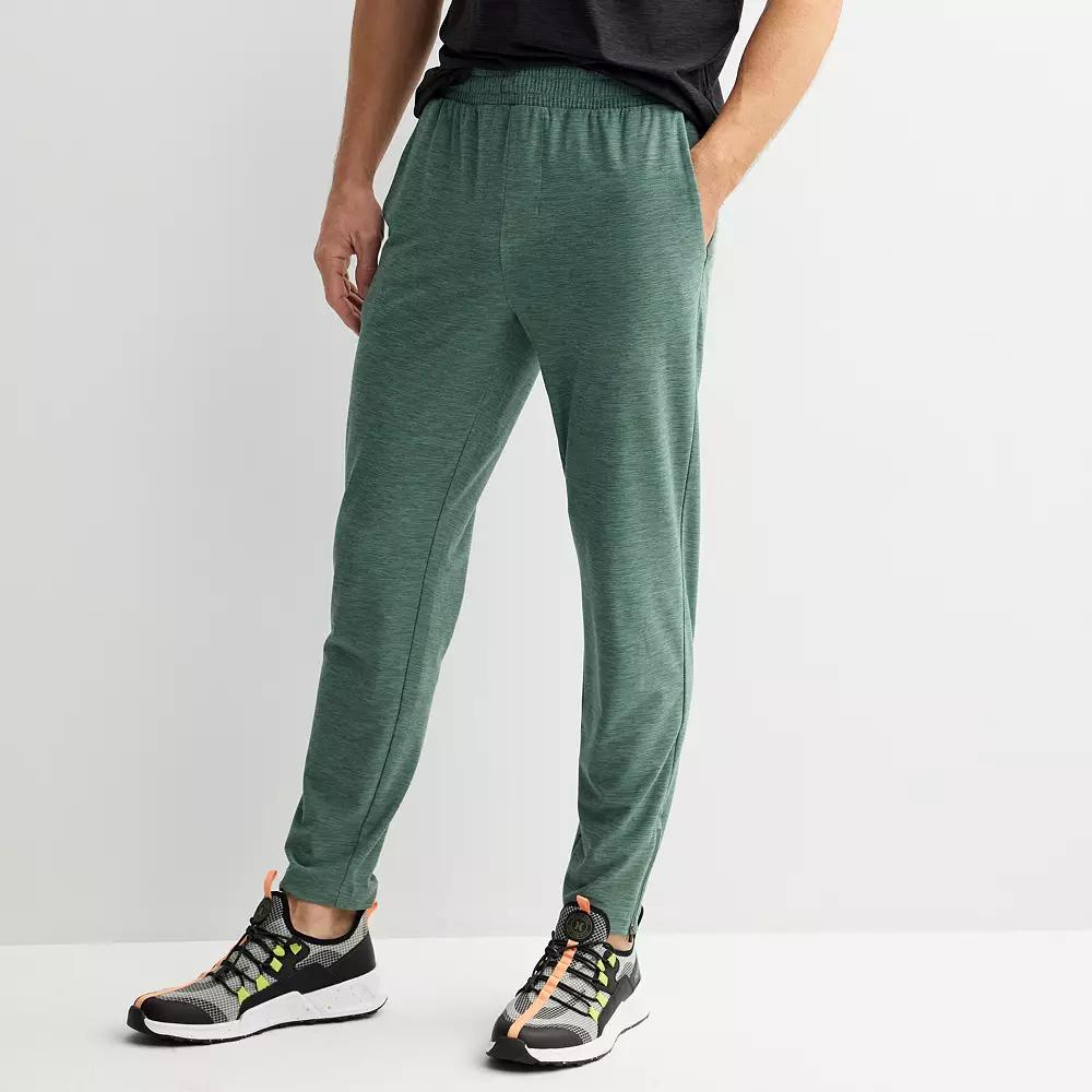Men's FLX Tapered Zip Wander Joggers, Size: Medium, Aspen Gray Product Image