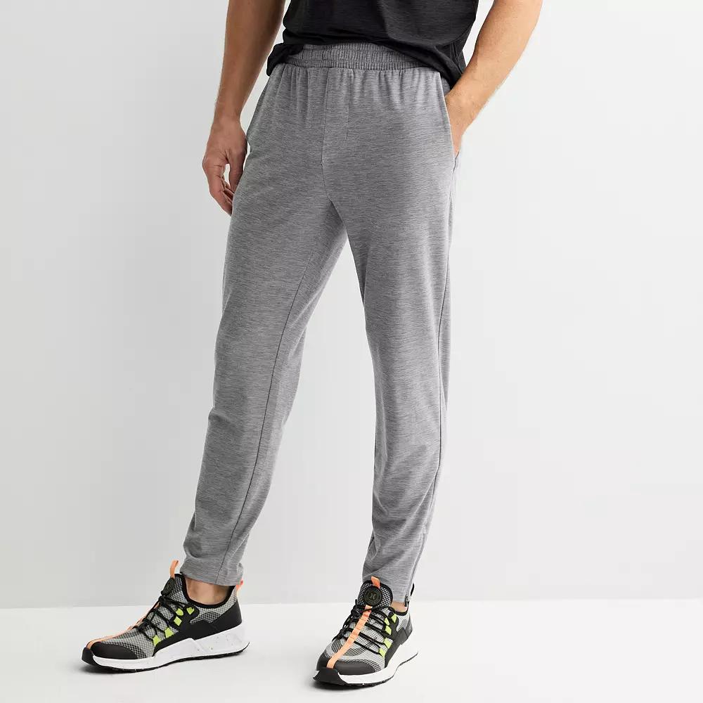 Men's FLX Tapered Zip Wander Joggers, Size: Medium, Grey Grey Product Image