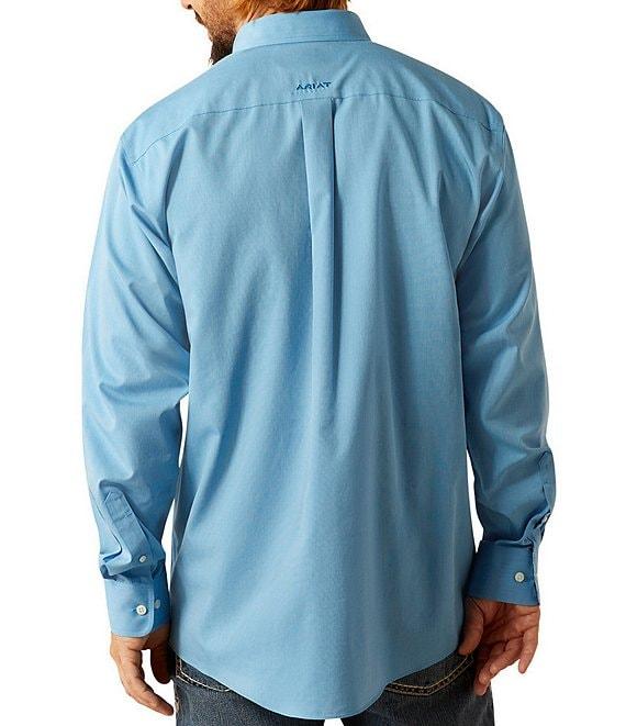 Ariat Classic Fit Solid Long Sleeve Woven Shirt Product Image
