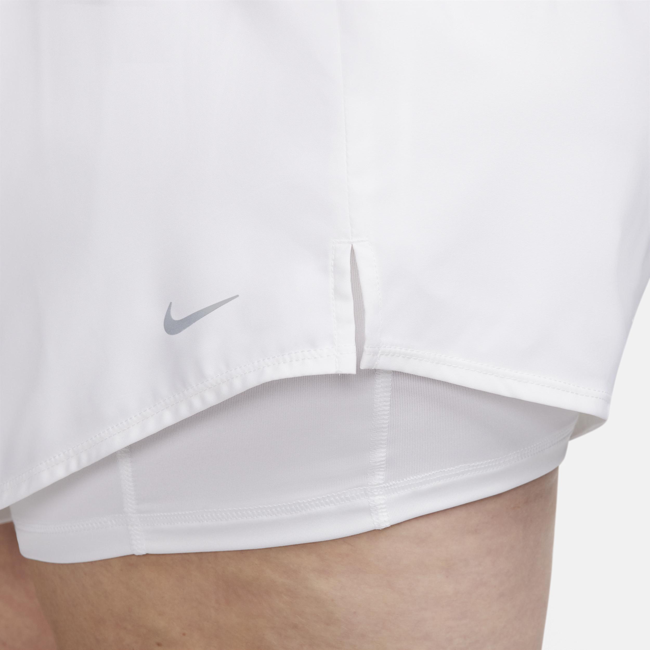 Nike Women's Dri-FIT One High-Waisted 3" 2-in-1 Shorts (Plus Size) Product Image