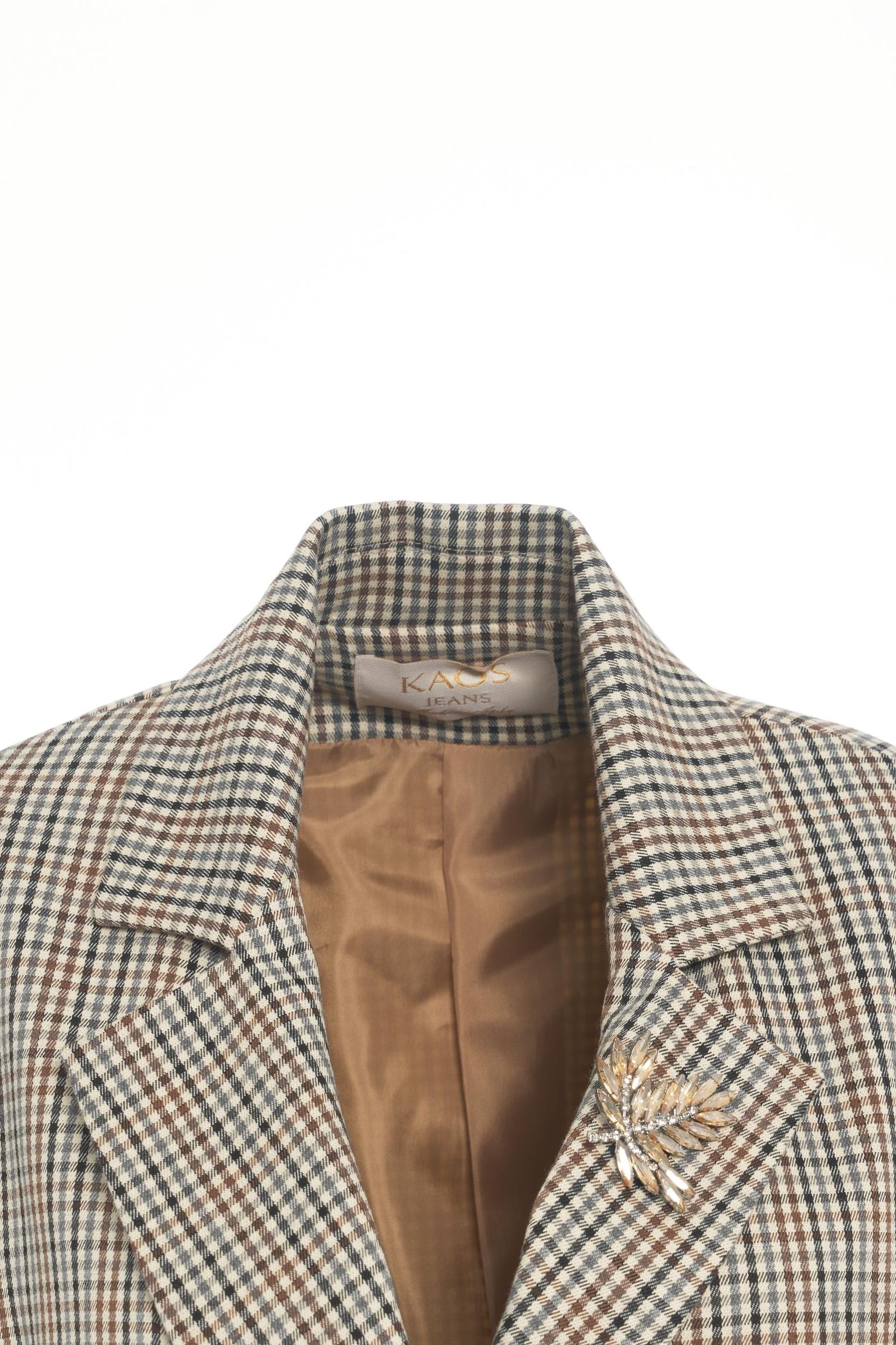 Blazer with check pattern Product Image