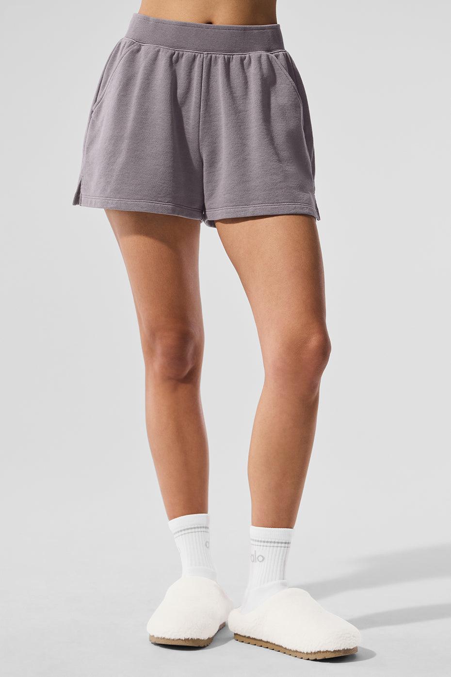 Washed Low Key Sweat Short - Cool Grey Wash Product Image