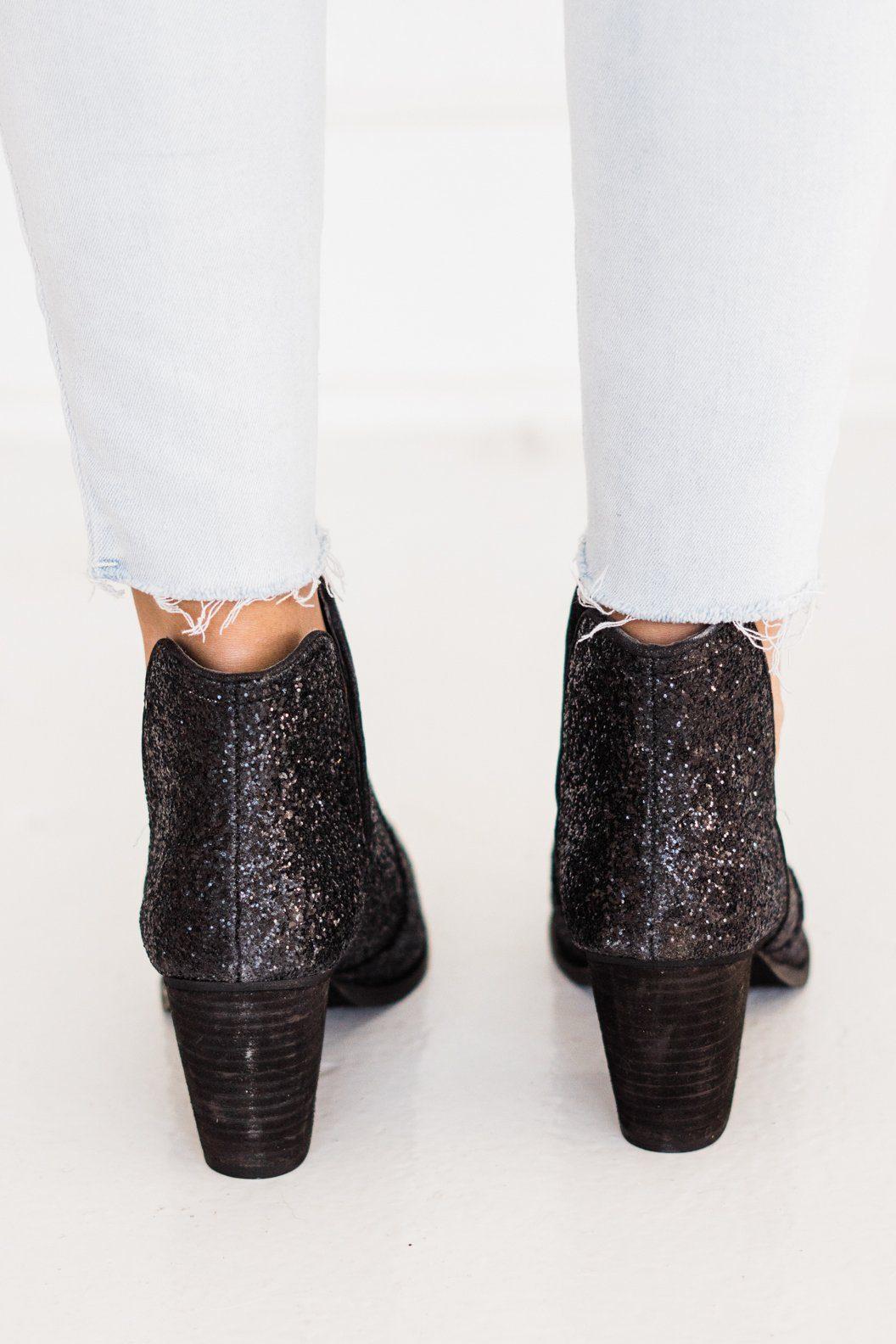 Fiera Booties in Black Product Image